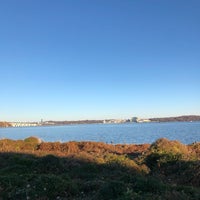 Photo taken at Belle Haven Park by Jackie N. on 11/24/2017