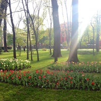 Photo taken at Shevchenko Park by Catalina H. on 4/29/2013