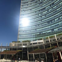 Photo taken at Piazza Gae Aulenti by Haruna A. on 10/24/2017