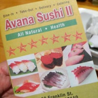 6/29/2018에 Eric S.님이 Avana Sushi 2에서 찍은 사진