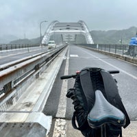 Photo taken at 大三島橋 by Lyon T. on 6/22/2023