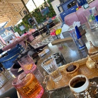 Photo taken at HÜRREM Shısha Lounge &amp;amp; Caffe by Mesut Ş. on 5/4/2022