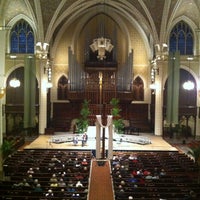 Photo taken at Central Lutheran Church by Nick P. on 4/14/2012