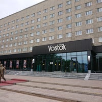 Photo taken at Vostok Hotel by Peter B. on 6/8/2019