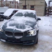 Photo taken at Автомойка by Vitaliy B. on 1/31/2014