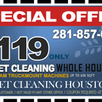 Photo taken at Carpet Cleaning Kingwood Big Deals by Talitha M. on 1/10/2013