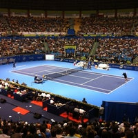 Photo taken at Gillette Federer Tour by Tiago P. on 12/9/2012
