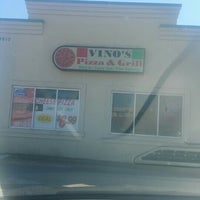 Photo taken at Vino&amp;#39;s Pizza Grill by Jody M. on 2/16/2016