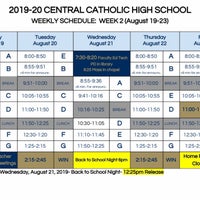 Снимок сделан в Central Catholic High school пользователем Kari H. 8/19/2019