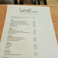 9/6/2016에 Lee D.님이 Leaf Tea Bar에서 찍은 사진