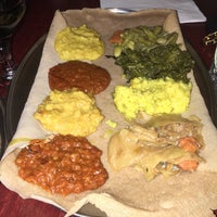 Photo taken at Meskerem Ethiopian Restaurant by Lord M. on 3/23/2018
