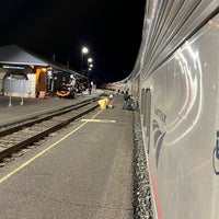 Photo taken at Klamath Falls Amtrak (KFS) by Marc S. on 3/29/2022