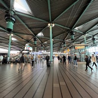 Photo taken at Schiphol Plaza by Marc S. on 7/27/2022