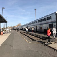 Photo taken at Klamath Falls Amtrak (KFS) by Marc S. on 11/11/2019