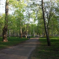 Photo taken at Berezovaya Roshcha Park by Pavel B. on 5/9/2013