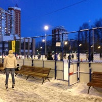 Photo taken at Каток by Angelina M. on 1/25/2013