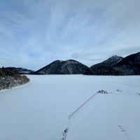Photo taken at Lake Shikaribetsu by Anfauglir🐺 w. on 2/27/2024