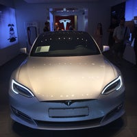Photo taken at Tesla Store by Yakup D. on 6/2/2018