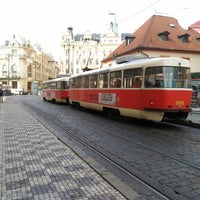 Photo taken at Náměstí Republiky (tram, bus) by Jazz on 1/18/2019