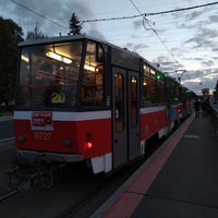 Photo taken at Vozovna Vokovice (tram) by Jazz on 7/7/2019