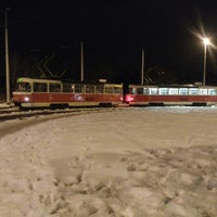 Photo taken at Divoká Šárka (tram) by Jazz on 2/5/2019