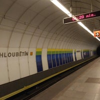 Photo taken at Metro =B= Hloubětín by Jazz on 5/25/2018