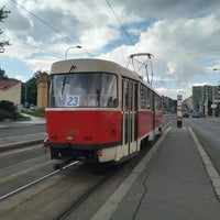 Photo taken at Malovanka (tram) by Jazz on 9/11/2022
