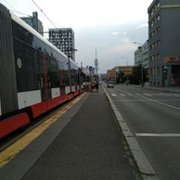 Photo taken at Nákladové nádraží Žižkov (tram) by Jazz on 7/13/2021