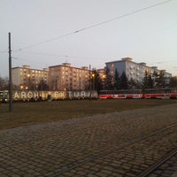 Photo taken at Spořilov (tram) by Jazz on 1/21/2019