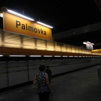 Photo taken at Metro =B= Palmovka by Jazz on 8/23/2018