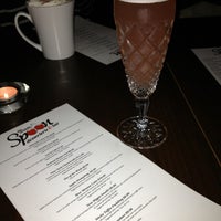 Photo taken at The Middle Spoon Desserterie &amp;amp; Bar by Brittany R. on 1/19/2013