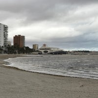 Photo taken at Playa de Santiago de la Ribera by Juan R. on 1/17/2017