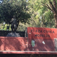Photo taken at Plaza Cívica Morelos by Mariana D. on 2/7/2017