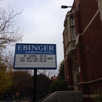 Photo taken at Ebinger Elementary School by Rick G. on 10/30/2013