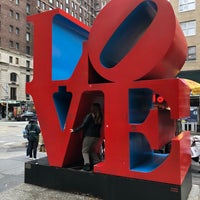 Photo taken at LOVE Sculpture by Robert Indiana by Jose antonio M. on 4/21/2019