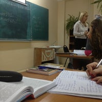 Photo taken at Школа №143 by Anna A. on 1/18/2013