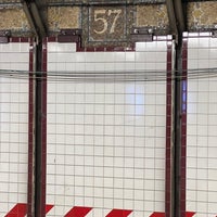Photo taken at MTA Subway - 57th St/7th Ave (N/Q/R/W) by Sha F. on 11/12/2022