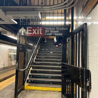 Photo taken at MTA Subway - 161st St/Yankee Stadium (4/B/D) by Sha F. on 9/22/2022