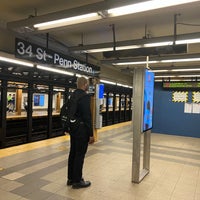 Photo taken at MTA Subway - 34th St/Penn Station (1/2/3) by Sha F. on 11/12/2022