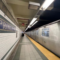 Photo taken at MTA Subway - Prince St (R/W) by Sha F. on 6/20/2023