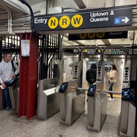 Photo taken at MTA Subway - 49th St (N/R/W) by Sha F. on 10/23/2022