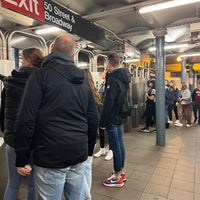 Photo taken at MTA Subway - 50th St (1) by Sha F. on 10/22/2022