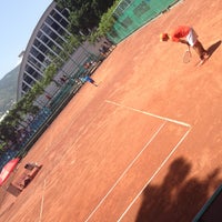Photo taken at Leila Meskhi Tennis Academy by Inga A. on 6/15/2013