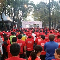 Photo taken at Carrera Telcel Red 5 y 10K. by AdRiAnUzHkA T. on 12/7/2014
