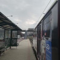 Photo taken at Nad lúčkami (tram, bus) by Kubes on 3/23/2018