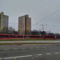 Photo taken at Pri kríži (tram, bus) by Kubes on 1/26/2018