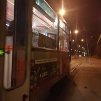 Photo taken at ŽST Vinohrady (tram, bus) by Kubes on 3/15/2018