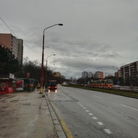 Photo taken at Damborského (tram, bus) by Kubes on 1/18/2018