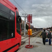 Photo taken at Nad lúčkami (tram, bus) by Kubes on 3/12/2018