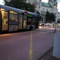 Photo taken at Blumentál (tram, bus) by Kubes on 10/24/2017